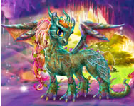 My fairytale dragon violetts